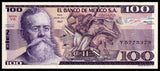 Mexico 100 Pesos - 1982 P# 74c UNC Bank Note N#205304