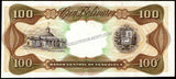 Venezuela 100 Bolívars - 1992 P#66e AUNC Bank Note N#205324