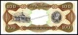 Venezuela 100 Bolívars - 1998 P#66g AUNC Bank Note N#205324