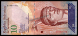Venezuela 10 Bolivars - 2013 P# 90d UNC Bank Note N#205347