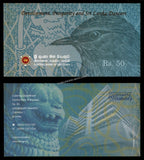 SRI LANKA 50 RUPEES UNC Commemorative  Bank Note in Folder Pack N# 205390