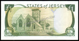 Jersey 1 Pound - 1993 P#20a UNC Bank Note N#205391