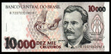 Brazil 10000 Cruzados - 1993 P# 232c UNC Banknote N#206100