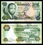 Botswana 10 Pula - 2007 P# 24b UNC Banknote N#206612