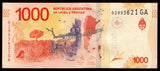 ARGENTINA 1000 Pesos - 2020-2022 UNC Banknote N#206628