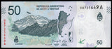 Argentina 50 Pesos - 2018 P#363 UNC Bank Note N#206693