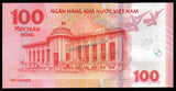 Vietnam 100 Dong 2016 P- 125 65th Anniversary of the National Bank Commemorative UNC Banknote N#207001