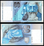 Slovakia 50 Korun - 2004 P# 21a UNC Bank Note N#207334