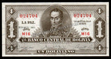 Bolivia 1 Boliviano - 1928 P#128c(2) UNC Bank Note N#207343