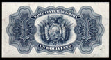 Bolivia 1 Boliviano - 1928 P#128c(2) UNC Bank Note N#207343