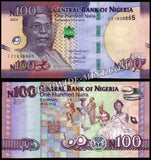 Nigeria 100, 200, 500 & 1000 Naira Set of 4 UNC Bank Note N#363722a