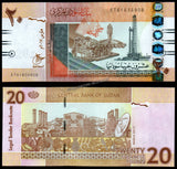 Sudan 20 Sudanese Pounds - 2017 P#74d(2) UNC Bank Note N#208108