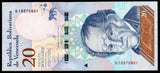 Venezuela 20 Bolivars 2018 UNC Banknote N#208166