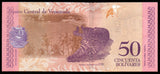 Venezuela 50 Bolívares 2018 UNC Bank Note N#208167