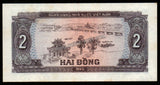 Vietnam 2 Dong 1980 P-85a Mild Stains UNC Banknote N#208771