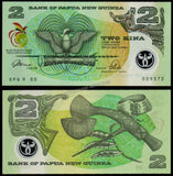 Papua New Guinea 2 Kina - 1991 P#12 UNC Polymer Commemorative Bank Note N#209068