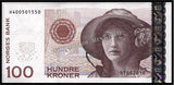 Norway 100 Kroner - 2010 P# 49e AUNC Bank Note N#209732 #CN1398