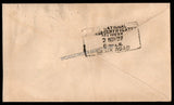 1953 INDIA Telegraph Centenary - 2 Anna Commercial FDC from Bombay to Nashik with "Buy National Savings Certificates" Delivery Cancellation