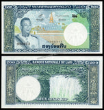 Laos 200 Kip - 1963-1976 P#13b UNC BANK NOTE N#210903 #CN1350