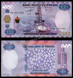 Rwanda 2000 Francs - 2014 P# 40 UNC Bank Note N#211064