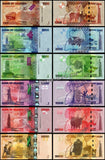 Uganda 1000, 2000, 5000, 10000, 20000 & 50000 Shillings - 2010-2025 Set of 6 UNC Bank Note N#211122