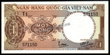 South Vietnam 1 Dong 1964 UNC Banknote N#211175