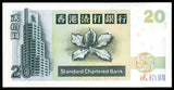 Hong Kong 20 Dollars (Standard Chartered Bank) - 1994 P#285b UNC Currency Note N#211321