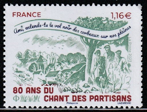 2023 France The 80th Anniversary of the Chant des Partisans (Album Son ...