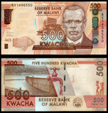 Malawi 20, 50, 100, 200, 500, 1000, 2000 & 5000 Kwacha -	2021-2026 Full Set of 8 UNC Banknote N#333694