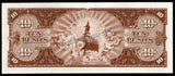 Philippines 10 Pesos - 1961-1965 P#136e UNC BANK NOTE N#213181 #CN1352