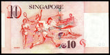 Singapore 10 Dollars - 1999 P#40 UNC Bank Note N#213391 #CN1389