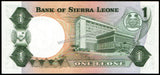 Sierra Leone 1 Leone - 1984 P#5e UNC Bank Note N#214047