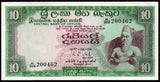 Sri Lanka 10 Rupees - 1977 P#74Ac UNC Bank Note N#214065