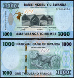 Rwanda 1000 Francs - 2019 UNC Bank Note N#216169 #CN1309