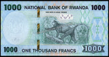 Rwanda 1000 Francs - 2019 UNC Bank Note N#216169 #CN1309