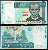 Malawi 50 Kwacha - 2007 P# 53c UNC Banknote N#216680
