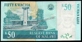 Malawi 50 Kwacha - 2007 P# 53c UNC Banknote N#216680