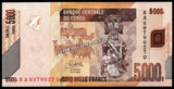 Congo 5000 Francs - 2022 UNC Banknote N#216767