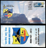 2013 INDIA INDIAN AIR FORCE 80 YEARS APS COVER (22.02.2013)