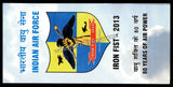 2013 INDIA INDIAN AIR FORCE 80 YEARS APS COVER (22.02.2013)