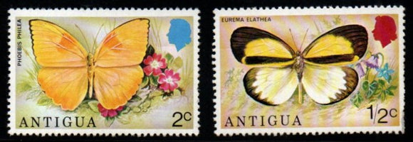 1975 Antigua Butterfly 2v MNH #FT-224