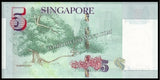Singapore 5 Dollars - 2004 P#47A AUNC Bank Note N#229009 #CN1399