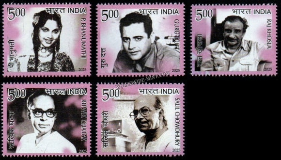 2025 INDIA Birth Centenary of Legends - Set of 5 MNH
