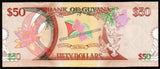 Guyana 50 Dollars Independence - 2016 UNC Commemorative Banknote N#201698