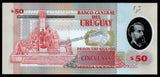 Uruguay 50 Pesos - 2022 Series B, Polymer UNC Bank Note N#238829