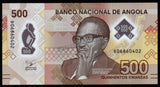 Angola 500 Kwanzas 2025 UNC Polymer Banknote N#248105