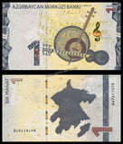 Azerbaijan 1 Manat 2020 UNC Bank Note N#250603