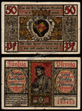 Germany City of Würzburg (Federal state of Bavaria) Emergency Note, 50 Pfennigs 1914-1924 Fair Bank Note #UCN257