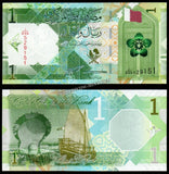 Qatar 1 Riyal - 2025 UNC Bank Note N#258988