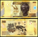 Congo 20000 Francs - 2022 UNC Banknote N#259310